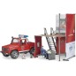 Bruder Bworld Paloasema ja Land Rover Defender auto