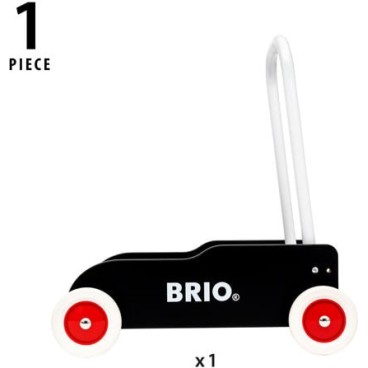 BRIO musta kävelyvaunu