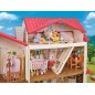 Sylvanian Families 5708 Kaupunkitalo ullakolla