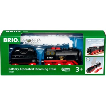 BRIO World Paristokäyttöinen höyryävä höyryjuna