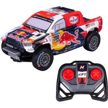 Nikko Toyota Gazoo Racing Dakar Red Bull Al-Attiyah radio-ohjattava auto