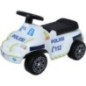 Plasto Offroad Poliisi potkuauto hiljaisilla pyörillä