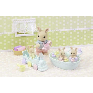 Sylvanian Families 5707 Kolmosten kylpysetti