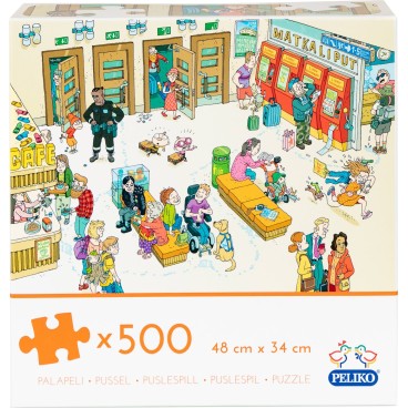 Peliko Tatu ja Patu 500p palapeli