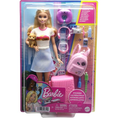 Barbie Travel Barbie Malibu nukke