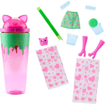 Barbie Pop Reveal Party Kitten kissa nukke