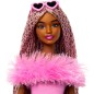 Barbie Deluxe Style Braided Hair letitetyt hiukset nukke