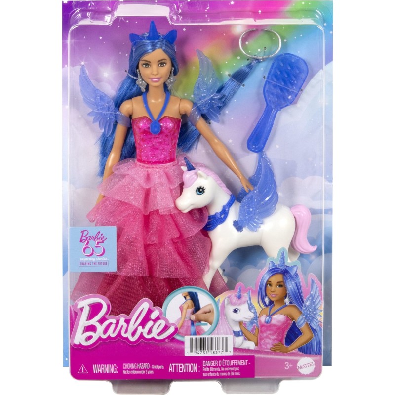 Barbie Sapphire Alicorn Doll nukke