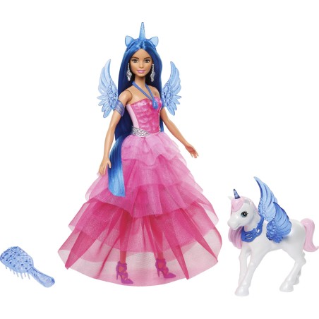 Barbie Sapphire Alicorn Doll nukke