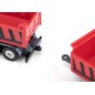 Siku Truck With Dumper Body And Tipping Trailer rekka pikkuauto