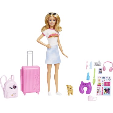Barbie Travel Barbie Malibu nukke