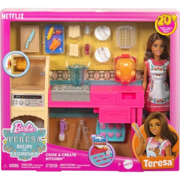 Barbie Recipe For Friendship Teresa's Kitchen - Teresan keittiö leikkisetti