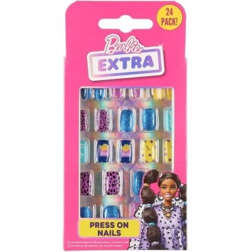 Barbie Press-on Nails tekokynnet setti