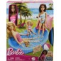 Barbie Pool With Doll Playset uima-allas ja nukke