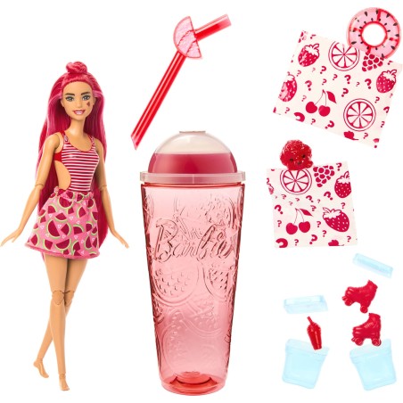 Barbie Pop Reveal Watermelon Crush nukke