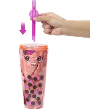 Barbie Pop Reveal Boba Series Mango Mochi nukke