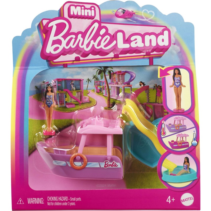 Barbie Mini Barbieland Dreamboat vene ja nukke