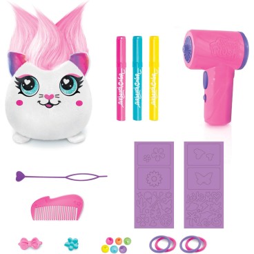 Airbrush Plush Hair'iffic 17 cm Squish Pal hahmo