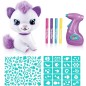 Airbrush Plush Kissa väritettävä pehmo