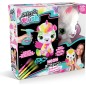 Airbrush Plush Neon Yksisarvinen väritettävä pehmo