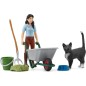 Schleich Pocket Set Muck-out and Care Set