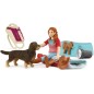 Schleich Pocket Set Overnight Stay With Hannah
