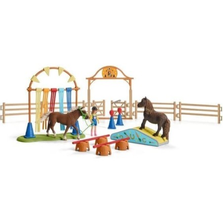 Schleich Farm World 42481 Poniagilityharjoitus