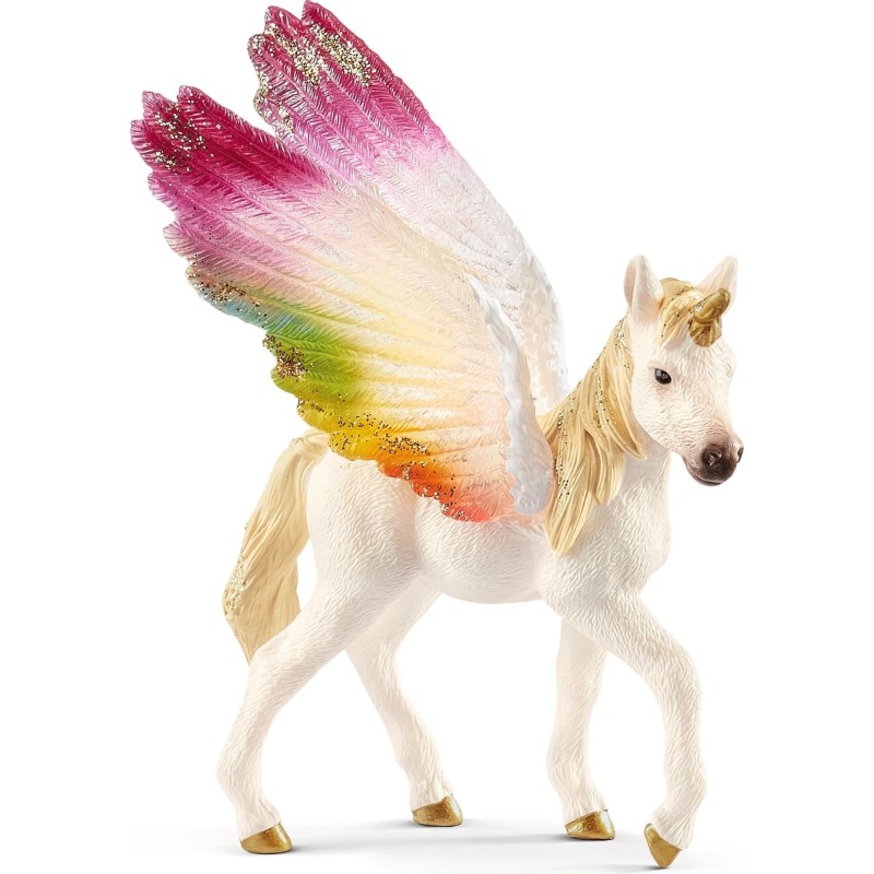 Schleich Bayala 70577 Siivekkään sateenkaariyksisarvisen poikanen