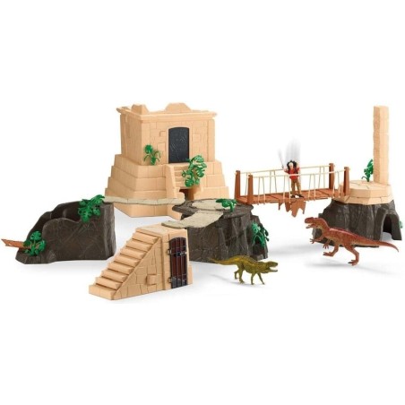 Schleich Dinosaurs Dino Temple Conquest Mega-Set dinotemppeli